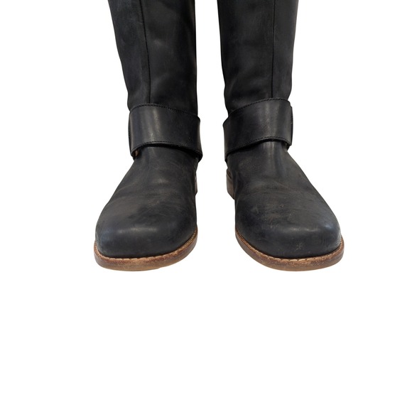 OluKai Holo Lio II Black Leather Side Zip Tall Boots US 8.5 EUR 38.5 - Picture 8 of 12